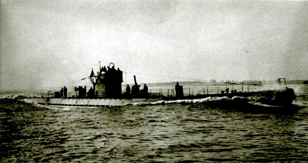 U-518-at-sea