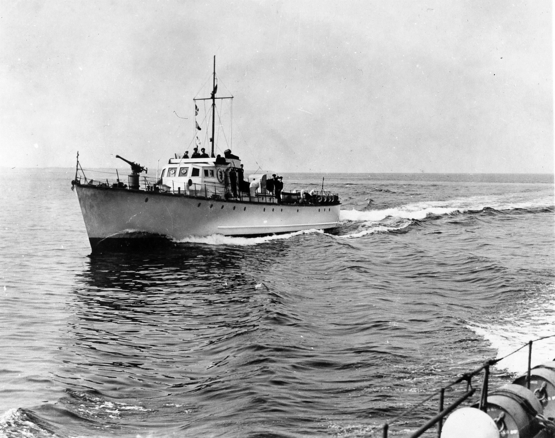 RCN Fairmile patrol